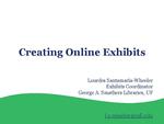 Creating Online Exhibits Webinar Video
